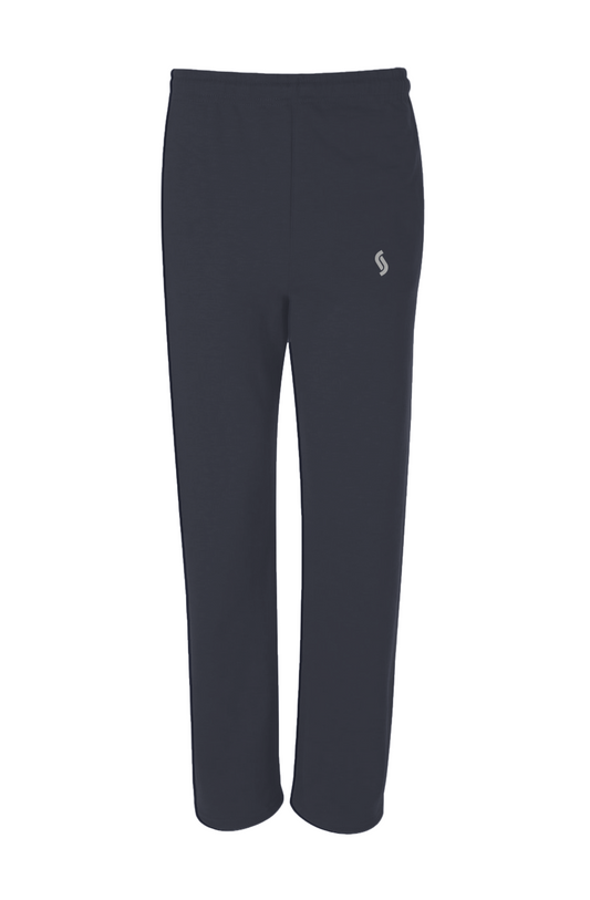 SPIRAVIE Men's Open Bottom Sweatpants