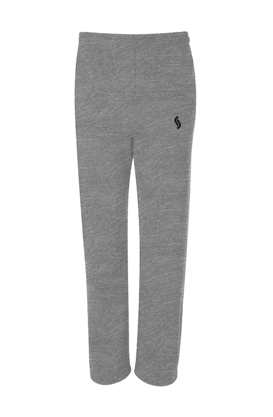 SPIRAVIE Men's Open Bottom Sweatpants